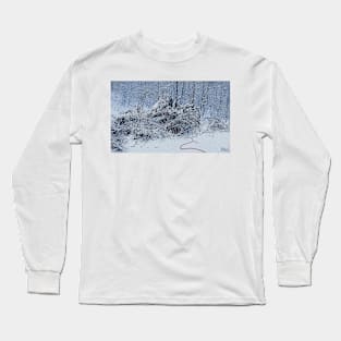 Density (light blue) Long Sleeve T-Shirt